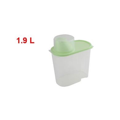 Kitchenware Plastic Sugar Rice Food Fresh Storage Box Container 1.9L