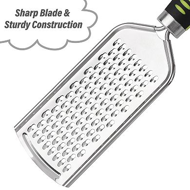 Stainless Steel Cheese Grater Vegetable Fruits Ginger Slicer for Kitchen