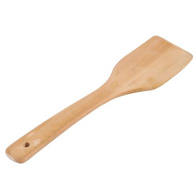 Household Kitchen Wood Flat Cooking Serving Spatula Rice Spoon Paddle Ladle