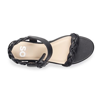 SO® Briellee Women's Platform Sandals