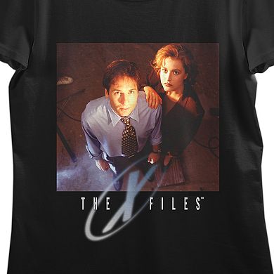 Juniors' The X-Files Character Graphic Tee