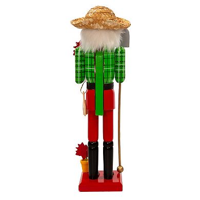 Kurt Adler Wooden Gardener Nutcracker