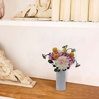 Sonoma Goods For Life® Artificial Mixed Dahlia Floral Arrangement Floor Decor