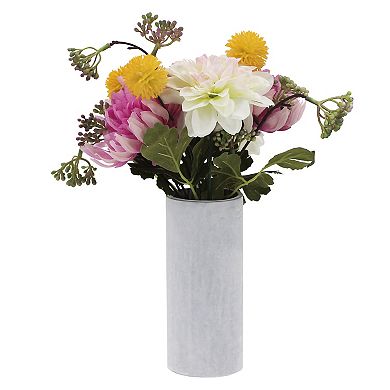 Sonoma Goods For Life® Artificial Mixed Dahlia Floral Arrangement Floor Decor