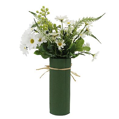 Sonoma Goods For Life® Artificial Daisy & Fern Floral Arrangement Floor Decor