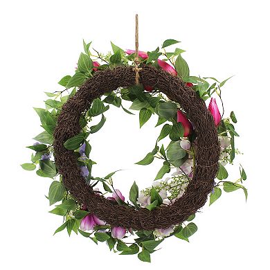Sonoma Goods For Life® Mixed Tulip Wreath