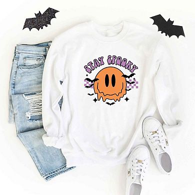 Stay Spooky Smiley Bats Sweatshirt
