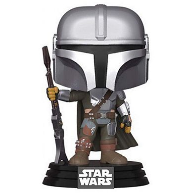 Funko Pop! Star Wars: The Mandalorian with Gun #345