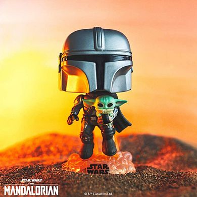 Funko Pop! Vinyl Figure - Mandalorian w Child