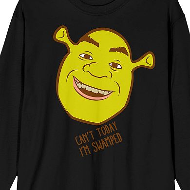 Men's Shrek Cant Today Swamped Graphic Tee