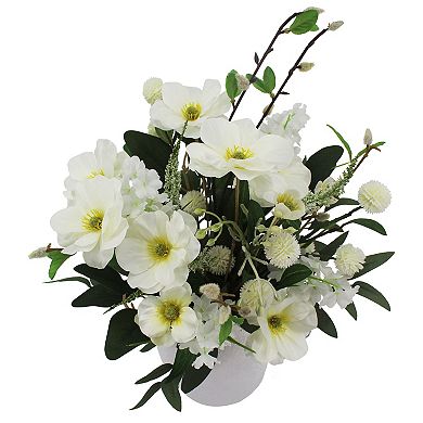 Sonoma Goods For Life® Faux White Flowers in Vase