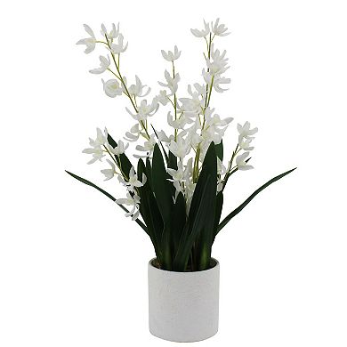 Sonoma Goods For Life® Artificial Spider Orchid In Ceramic Pot Table Decor