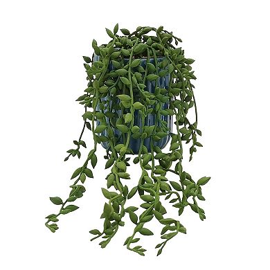 Sonoma Goods For Life?? Artificial String Of Pearls Plant In Ceramic Pot Table Decor