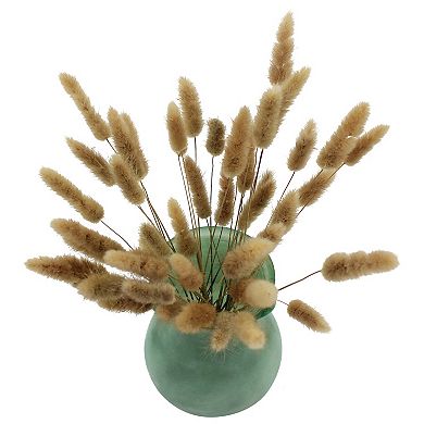 Sonoma Goods For Life® Bunny Tails In Glass Vase Table Decor
