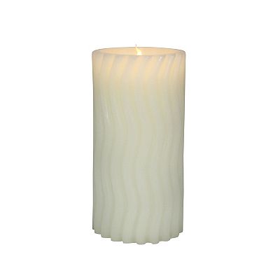 Sonoma Goods For Life® Tall Wavy LED FLameless Candle Tall