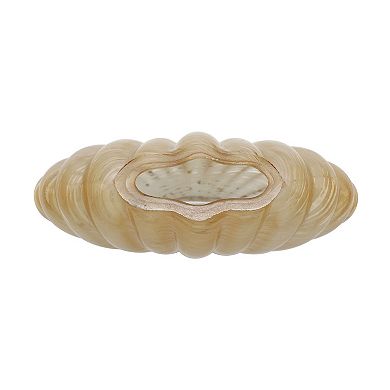 Sonoma Goods For Life® Coral Swirled Glass Seashell Vase
