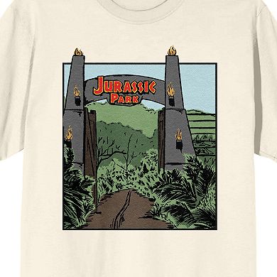 Men's Jurassic Park Open Gate Graphic Tee