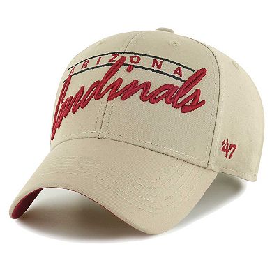 Men's '47 Khaki Arizona Cardinals Atwood MVP Adjustable Hat