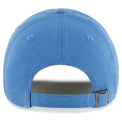 Men's '47 Powder Blue Los Angeles Chargers Vernon Clean Up Adjustable Hat