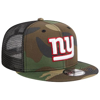 Men's New Era Camo New York Giants  Main Trucker 9FIFTY Snapback Hat