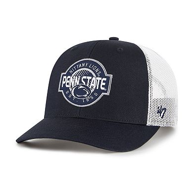 Youth '47 Navy Penn State Nittany Lions Scramble Trucker Adjustable Hat