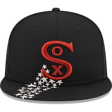 Men's New Era Black Chicago White Sox  Meteor 59FIFTY Fitted Hat