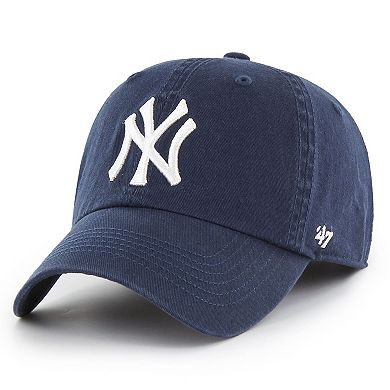 Men's '47 Navy New York Yankees Franchise Logo Fitted Hat
