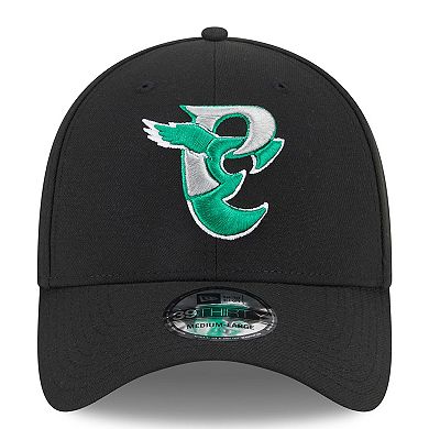 Men's New Era Black Philadelphia Eagles City Originals 39THIRTY Flex Hat