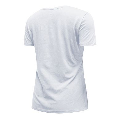 Women's New Era White Seattle Seahawks City Originals V-Neck T-Shirt