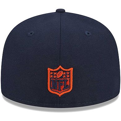 Youth New Era Navy Chicago Bears  Main 59FIFTY Fitted Hat