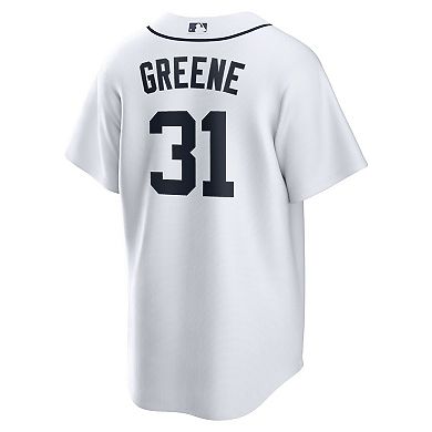 Men's Nike Riley Greene White Detroit Tigers Replica Player Jersey