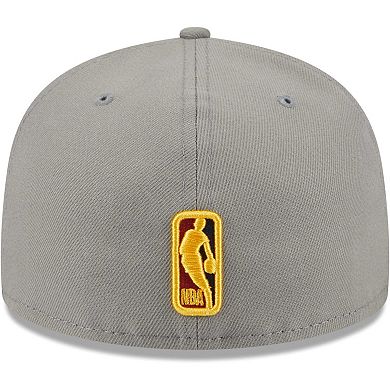 Men's New Era Gray New York Knicks Color Pack 59FIFTY Fitted Hat