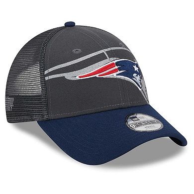 Preschool New Era Graphite/Navy New England Patriots Reflect 9FORTY Adjustable Hat