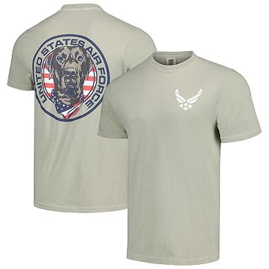 Men's Tan Air Force Falcons Comfort Color T-Shirt