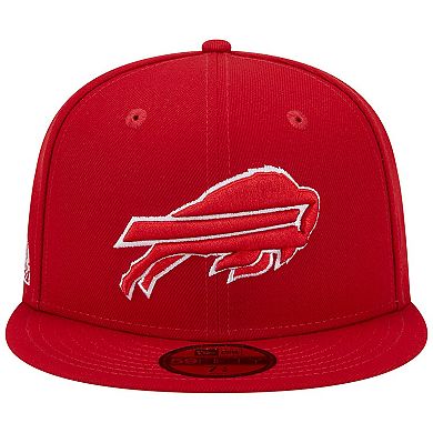 Men's New Era Scarlet Buffalo Bills 1998 Hawaii Pro Bowl Main Patch 59FIFTY Fitted Hat