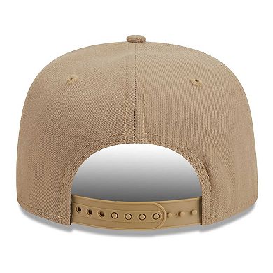 Men's New Era  Khaki Miami Marlins Golfer Adjustable Hat
