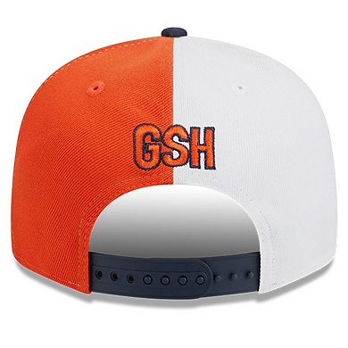 Men's New Era  Orange/Navy Chicago Bears 2023 Sideline Primary Logo 9FIFTY Snapback Hat