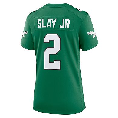 Women's Nike Darius Slay Kelly Green Philadelphia Eagles Alternate Player Game Jersey