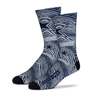 For Bare Feet Dallas Cowboys Zubaz Zubified Crew Socks