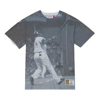 Men's Mitchell & Ness David Ortiz Boston Red Sox Cooperstown Collection Highlight Sublimated Player Graphic T-Shirt
