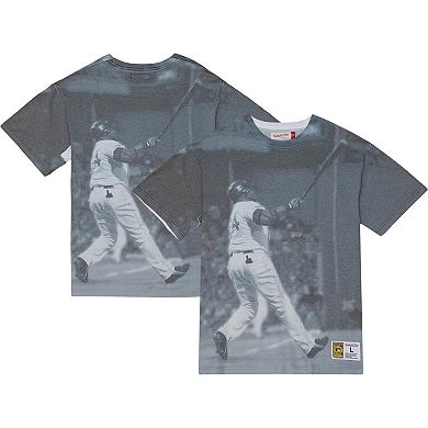 Men's Mitchell & Ness David Ortiz Boston Red Sox Cooperstown Collection Highlight Sublimated Player Graphic T-Shirt