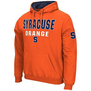 Men's Colosseum Orange Syracuse Orange Sunrise Pullover Hoodie
