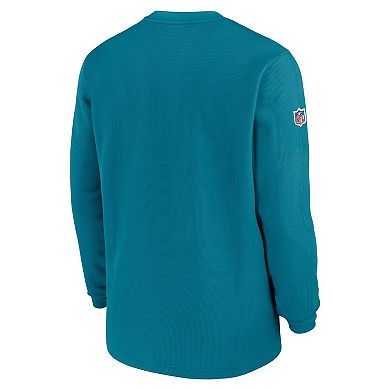 Men's Nike  Teal Jacksonville Jaguars 2023 Sideline Long Sleeve Performance T-Shirt