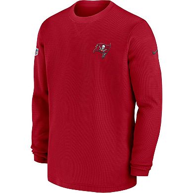 Men's Nike  Red Tampa Bay Buccaneers 2023 Sideline Long Sleeve Performance T-Shirt