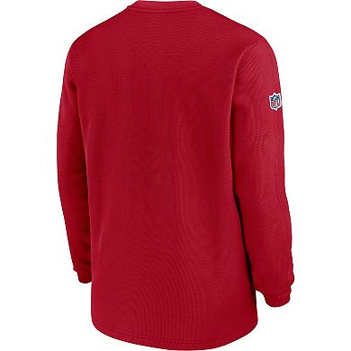 Men's Nike  Red Tampa Bay Buccaneers 2023 Sideline Long Sleeve Performance T-Shirt