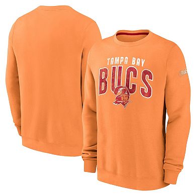 Men's Nike Orange Tampa Bay Buccaneers Rewind Club Pullover Sweatshirt