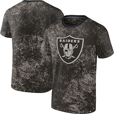Men's Fanatics Branded Black Las Vegas Raiders Shadow T-Shirt