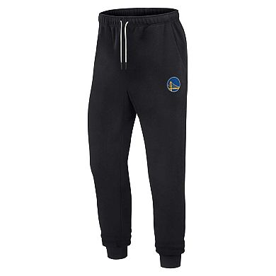 Unisex Fanatics Signature Black Golden State Warriors Super Soft Fleece Jogger