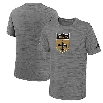 Youth Nike  Heather Gray New Orleans Saints