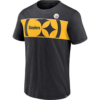 Men's Fanatics Branded Black Pittsburgh Steelers Ultra T-Shirt